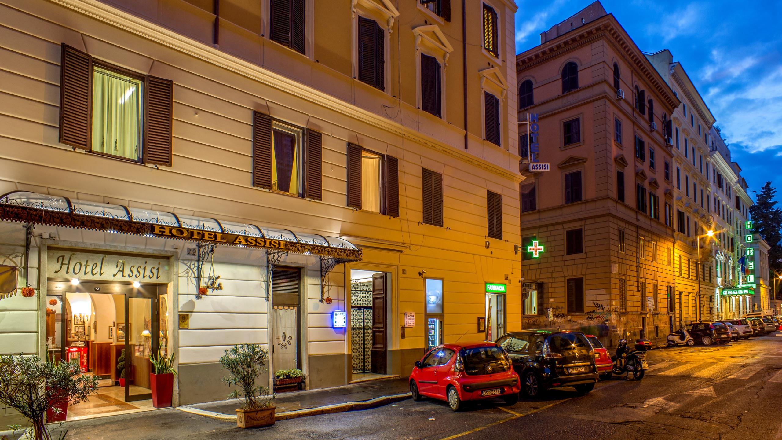 Hotel Assisi روما المظهر الخارجي الصورة